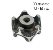 Матрица формующая для JGL-135-5B ( 10 ячеек 10-12 гр.,100*52*10, волнистый край)